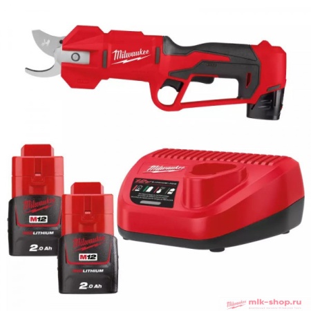 Аккумуляторный секатор Milwaukee M12 BLPRS-202 Арт. 4933480115