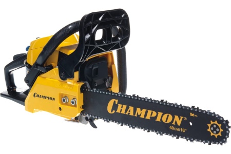 Бензопила Champion 142-16" 1,8кВт/2,4л.с., 16" 3/8" 1,3мм 56з. Арт. 142-16"